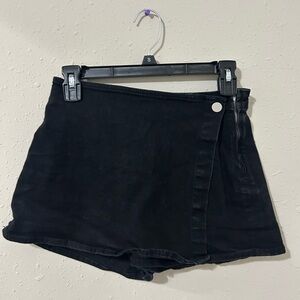 Black Women's Skort